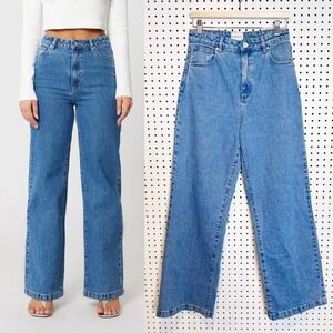 Abrand Jeans |A '94 High & Wide Leg Jeans in Eva Organic Size 30